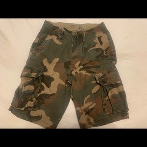 Camouflage Cargo Shorts